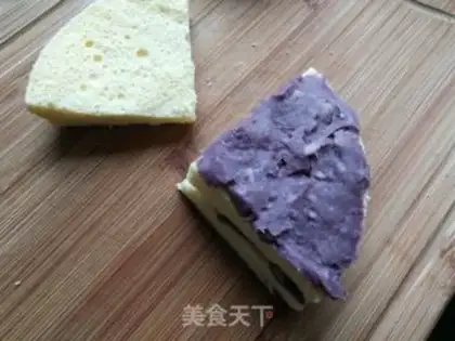 Make Taste mashed potatoes with heart cake step 4