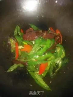 Make Pepper fried sausage step 8