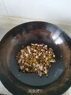 Make Sour bean horn step 3