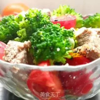Make Peas orchid beef salad step 12