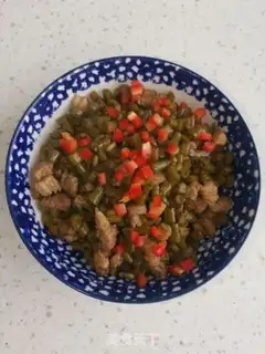 Make Sour bean horn step 5