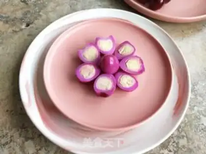 Make Rose quail eggs step 7