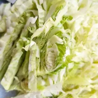 Make A cabbage with sausage step 0
