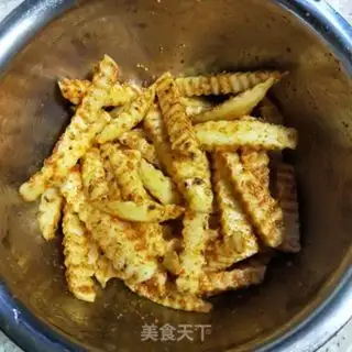 Make Spicy baked potatoes step 5