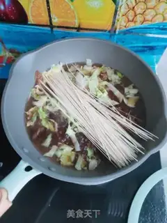 Make Chicken soup noodles step 9