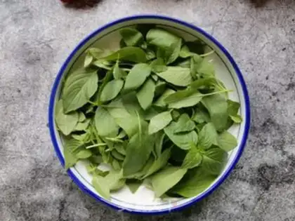 Make Garlic pepper mustard step 1