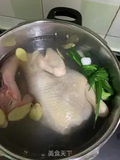 Make White pheasant step 3