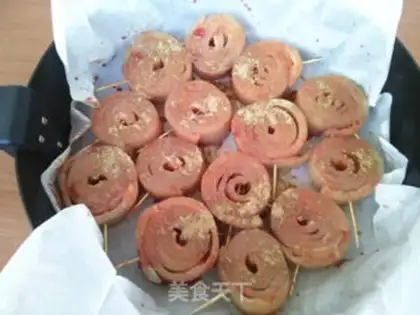 Make Roasted pig rolls step 9