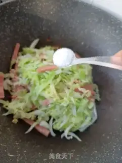 Make A cabbage with sausage step 11