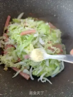 Make A cabbage with sausage step 12
