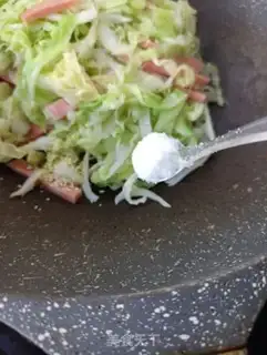 Make A cabbage with sausage step 13