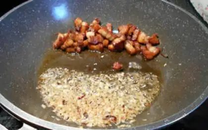 Make Red-burned potatoes and flowers step 9