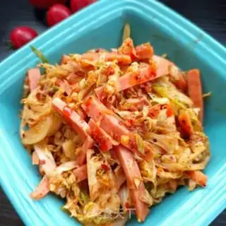 Make A cabbage with sausage step 17