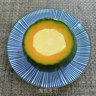 Make Pumpkin steamed eggs step 8