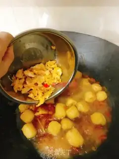 Make Tomato egg noodles step 13