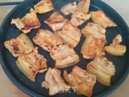 Make Orléans fried five flowers step 5