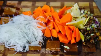 Make Carrot egg rolls step 2