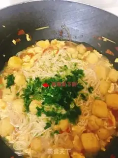Make Tomato egg noodles step 16