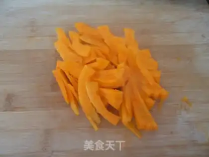 Make Pumpkin corn paste step 2