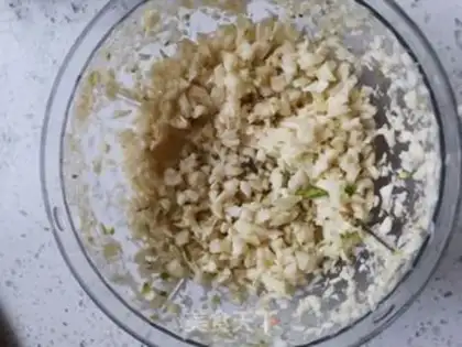 Make Garlic abalone step 5