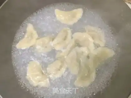 Make Sour sauerkraut pork dumplings step 5