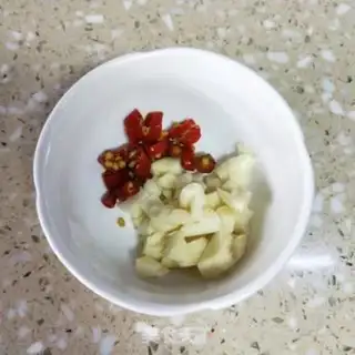 Make Piggy liver and bitter melon step 2
