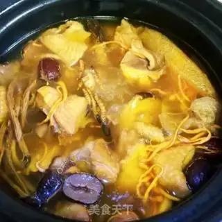 Make Wild fungus chicken stew step 5