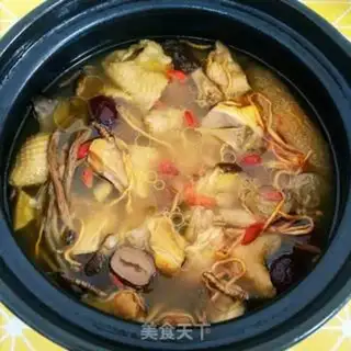 Make Wild fungus chicken stew step 6