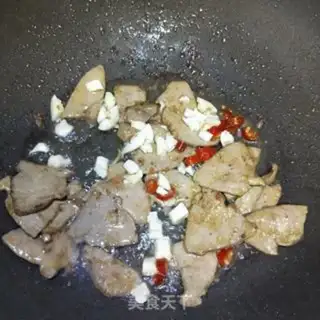 Make Piggy liver and bitter melon step 6