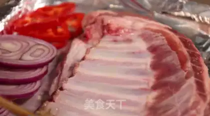 Make Honey lamb chops step 1