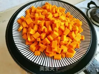 Make Pumpkin pie step 1
