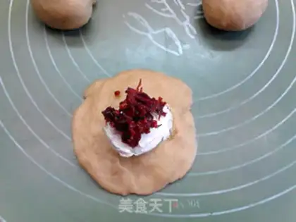 Make Rose cheese with tummy waffles step 6