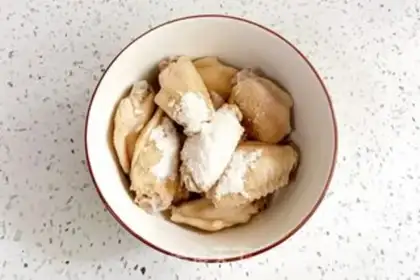 Make Salt chicken wings step 4