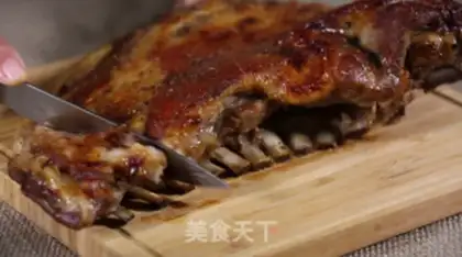 Make Honey lamb chops step 5
