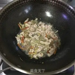 Make Slipped mushrooms and fried meat step 5