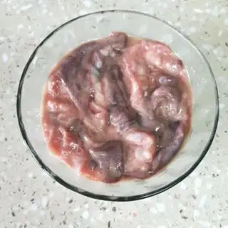 Make Blue radish meat soup step 4