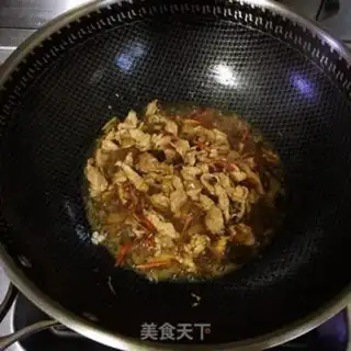 Make Slipped mushrooms and fried meat step 6