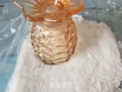 Make Burn the rice cake step 2