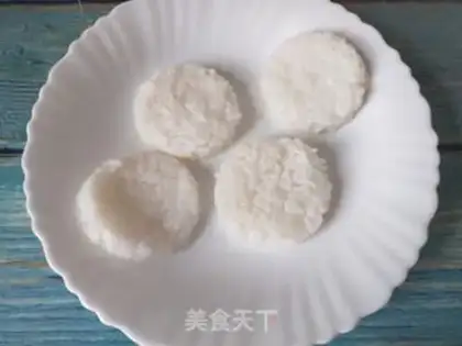 Make Burn the rice cake step 3