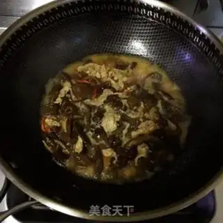 Make Slipped mushrooms and fried meat step 8
