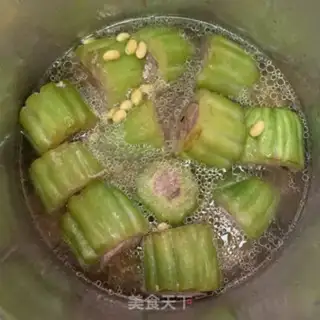 Make Bitter cucumber soup step 11