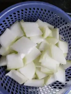 Make Red-hot melons step 0