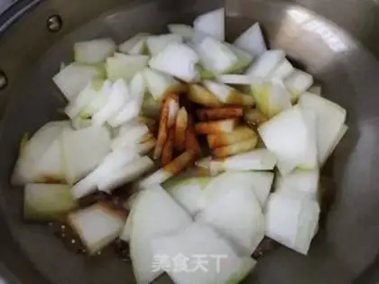Make Red-hot melons step 3
