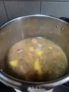 Make Green Bean Potato Sugar step 4