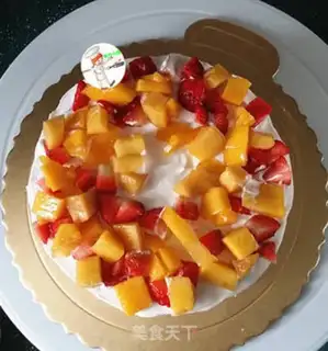 Make Butter fruit cake step 10