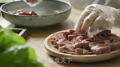 Make Toothpick beef step 5