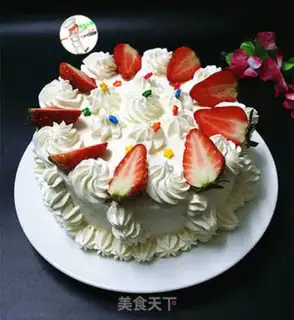 Make Butter fruit cake step 14