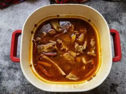 Make Lamb chop soup step 0