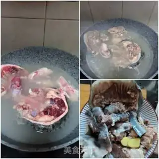 Make Waterfish ribs soup step 1
