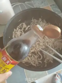 Make Spicy chicken silk step 9